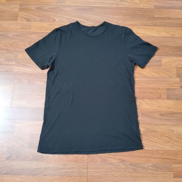 NWOT Groceries Apparel Organic Cotton Men’s Crewneck Tee T-Shirt M Black - Picture 2 of 6